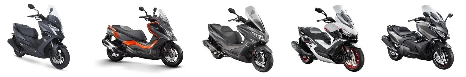 scutere in rate kymco